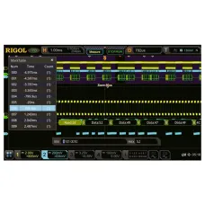 Опция анализа и запуска по шинам I2S DS7000-AUDIO