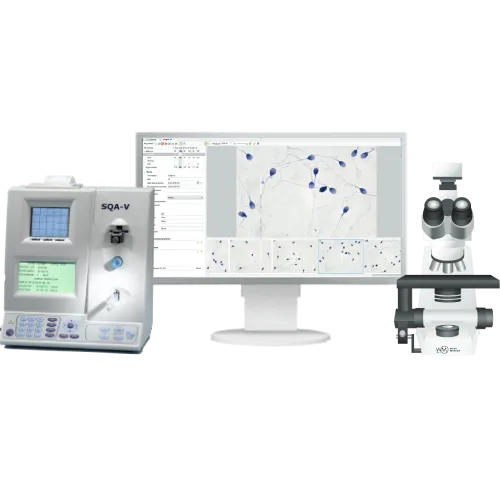 Анализатор качества спермы + Микроскопический анализ спермы SQA-V + Vision Sperm