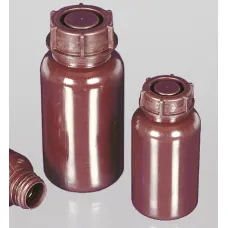 Бутыль широкогорлая Bürkle круглая, коричневая, РЕ-LD, 250 мл (Артикул 0320-0250)