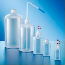 Бутыль Kautex узкогорлая 100 мл, LDPE, круглая с высокими плечами, Ø 18 мм, естественный цвет, без крышки (Артикул 2000070513)