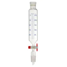 Воронка капельная цилиндрическая Rettberg 100 мл, NS14,5/23, с градуировкой, PTFE кран, стекло (Артикул 134044124)