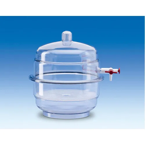 Эксикатор VITLAB, диаметр 171 мм, с краном, PC (Артикул 326496)