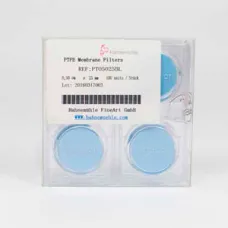 Мембранные фильтры Hahnemühle из PTFE, 0,45 мкм, Ø 25 мм, нестерильные, белые (Артикул PT04525BL)