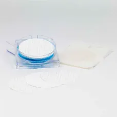 Мембранные фильтры Hahnemühle из смеси эфиров целлюлозы, 0,2 мкм, Ø 50 мм, стерильные, белые, с черной сеткой (Артикул MCES02050BC)