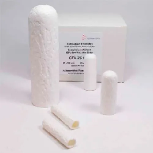 Экстракционные гильзы из стеклянного микроволокна Hahnemühle CFV, Ø 30 x 100 мм (Артикул CFV30100)