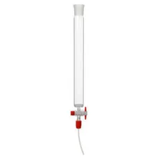 Хроматографическая колонка Rettberg 200 мм, внутр. Ø 10 мм, NS14,5/23, GL 14, с фриттой, PTFE кран, стекло (Артикул 107000233)