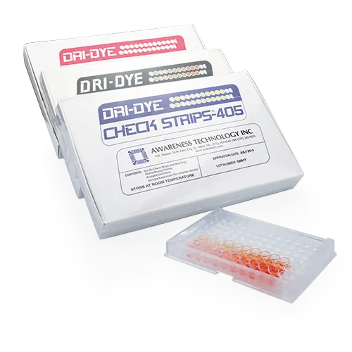 Cтрипы для поверки иммуноферментных анализаторов DRI-DYE
