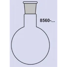 Колба из кварцевого стекла Neubert-glas круглодонная, 500 мл (Артикул 8570-0500-2914)