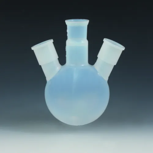 Колба Bohlender трехгорлая, круглодонная, 500 мл, PFA (Артикул A 156-36)