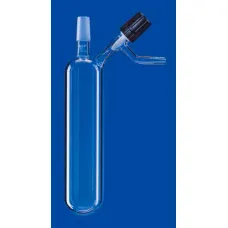 Пробирка круглодонная для азота Lenz 250 мл, керн NS14/23, PTFE игольчатый кран, стекло (Артикул 3370849)