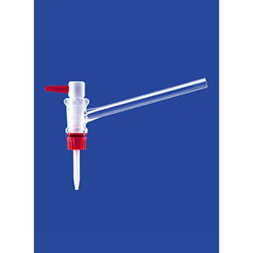 Кран для бюретки Lenz наклонный NS12,5, PTFE (Артикул 2702501)