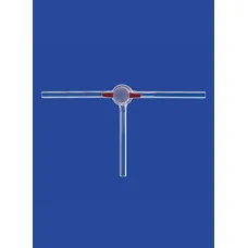 Кран трехходовой Lenz NS18,8, диаметр отверстия 4,0 мм, PTFE (Артикул 2541804)