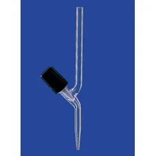 Кран для бюретки Lenz прямой, игольчатый клапан, PTFE (Артикул 2700902)