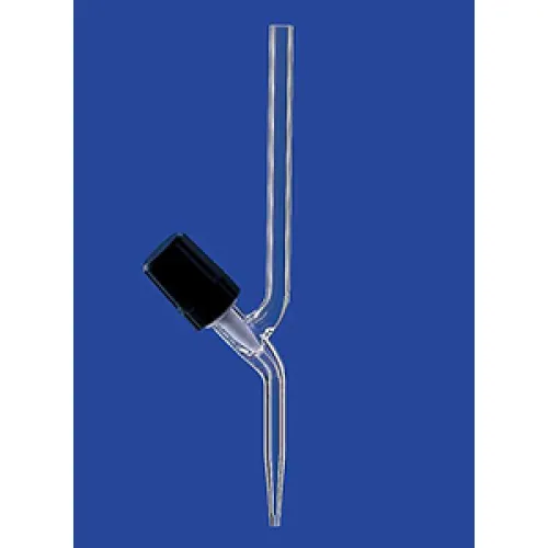 Кран для бюретки Lenz прямой, игольчатый клапан, PTFE (Артикул 2700902)