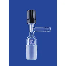 Кран для эксикатора Lenz прямой, игольчатый клапан, PTFE (Артикул 2842404)