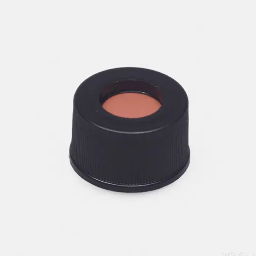 Крышка ISOLAB с септой для виал N8, с разрезом, силикон/PTFE (Артикул 096.00.002)