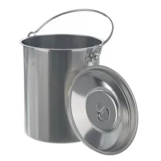 Контейнер Bochem с крышкой и ручкой, 2 л, нержавеющая сталь (Артикул 8301)