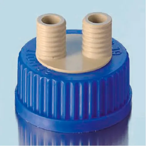 Крышка DURAN Group GL45, с 2 портами, PP (Артикул 1129750)