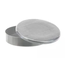 Чаша Bochem с крышкой, размеры 20x100 мм, алюминий (Артикул 8762)