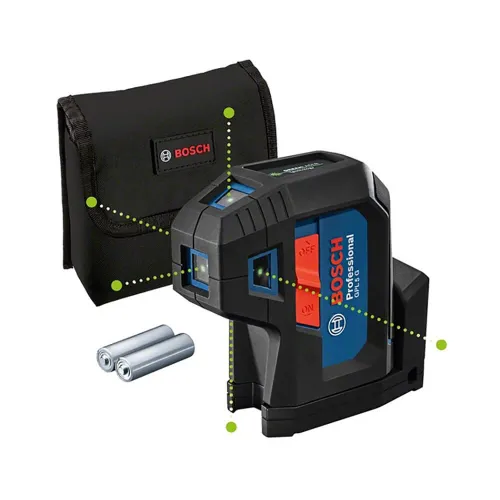 Лазерный уровень Bosch GPL 5 G Professional (0.601.066.P00) с зеленым лучом