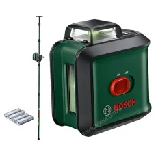 Лазерный уровень Bosch UniversalLevel 360 с калибровкой + штанга TP 320