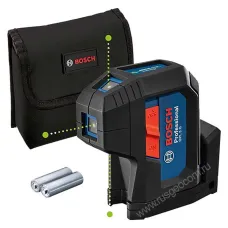 Лазерный уровень Bosch GPL 3 G Professional с калибровкой с зеленым лучом