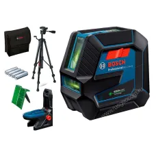 Лазерный уровень Bosch GCL 2-50 G с калибровкой + BT 150