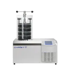 Лиофильная сушка Martin Christ Beta 2-8 LSCplus, комплект с 4 полками Ø250 мм и запечатывающим устройством (Артикул CHR2282200)