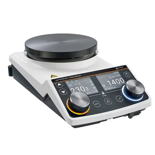 Магнитная мешалка Heidolph Hei-PLATE Mix 'n' Heat Ultimate с подогревом, с дисплеем (Артикул 506-41100-00)