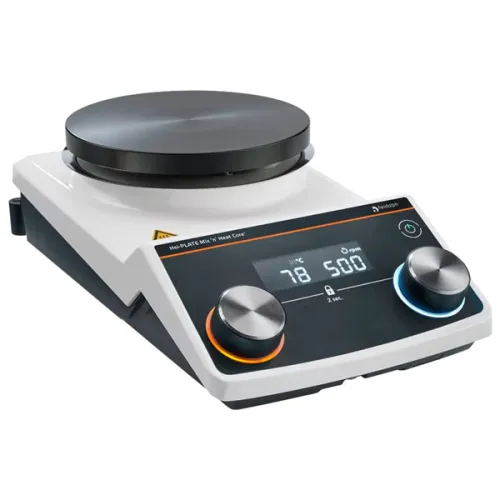 Магнитная мешалка Heidolph Hei-PLATE Mix 'n' Heat Core+ с подогревом, с дисплеем, Ø 135 мм (Артикул 506-22100-00)