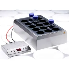 Мешалка магнитная 2mag STIRRING DRYBATH 15-250 с подогревом, 15-местная, с внешним контроллером (Артикул 63250)