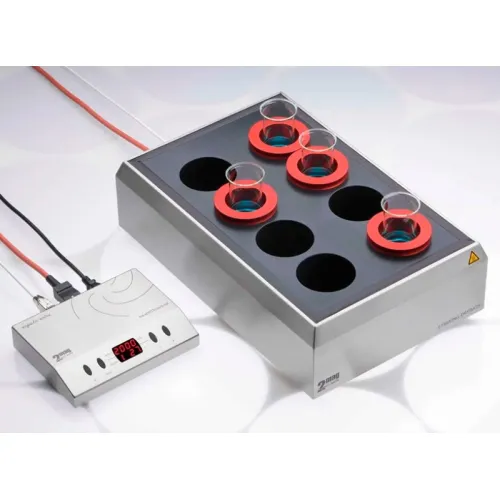 Мешалка магнитная 2mag STIRRING DRYBATH 8 -250 ERL с подогревом, 8-местная, с внешним контроллером (Артикул 63825)