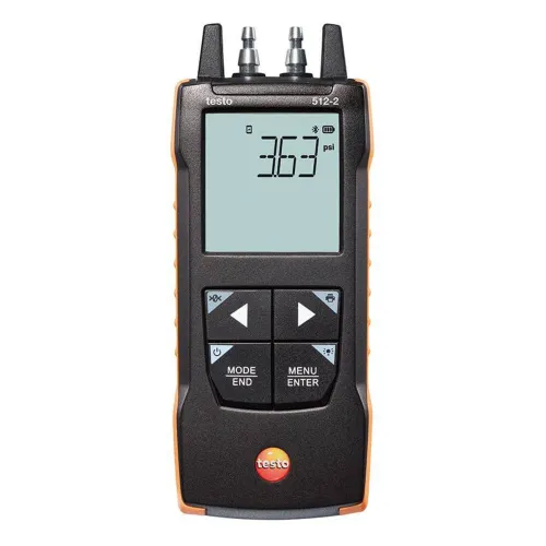 Дифференциальный манометр Testo 512-2 с подключением к приложению