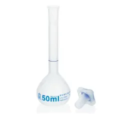 Колба мерная Brand 10 мл, класс B, PP, NS 10/19, с пробкой PP (Артикул 36008)