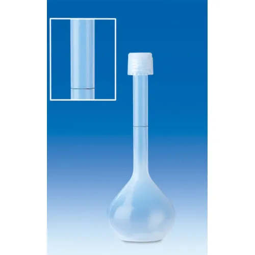 Колба мерная VITLAB с винтовой крышкой, 250 мл, класс А, PFA (Артикул 107497)