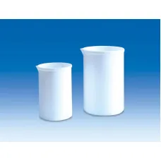 Стакан мерный VITLAB 50 мл, белый, PTFE (Артикул 112497)