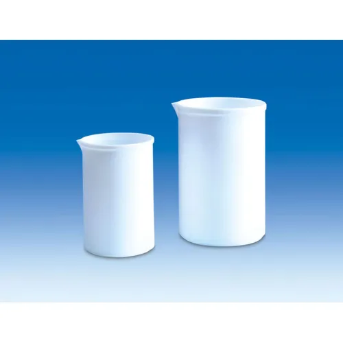 Стакан мерный VITLAB 50 мл, белый, PTFE (Артикул 112497)