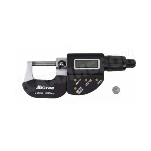 Микрометр электронный цифровой МКЦ-25 0.001 мм Micron Pro с поверкой