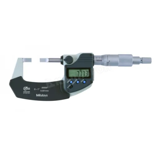 Микрометр лезвийный МКЦЛ- 50/2" 0,001/0,00005" электр. (25-50/1-2")(тип лезвий A)422-331-30 Mitutoyo