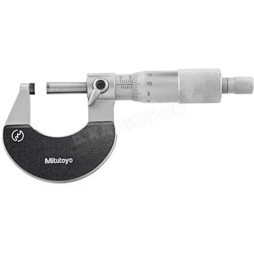Микрометр 0-25mm гладкиймассивная модель 102-301