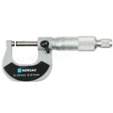 Микрометр гладкий NORGAU 0-25мм/0,01мм 041001025