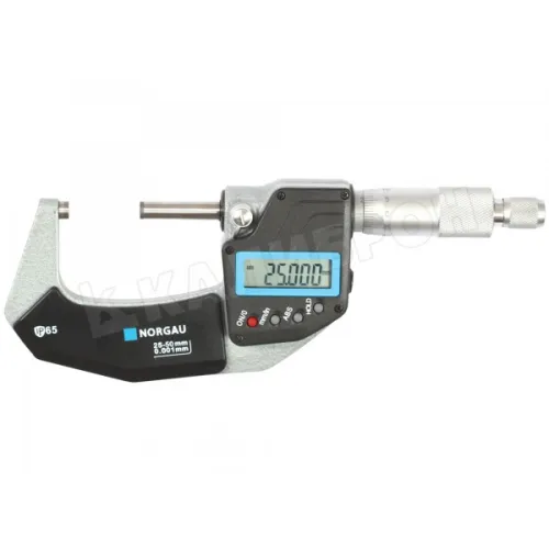 Микрометр цифровой NORGAU 25-50мм/0,001мм ,IP65 041057050