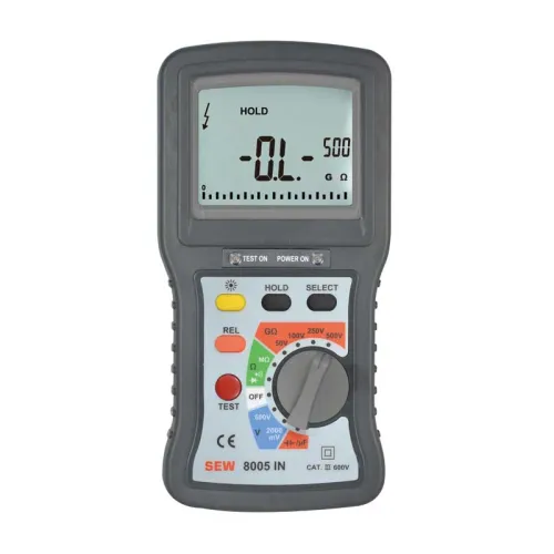 Измеритель сопротивления изоляции SEW 8005 IN