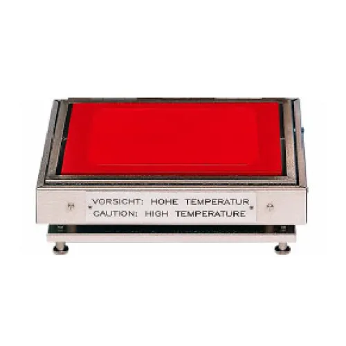 Прецизионная нагревательная плитка Gestigkeit PZ 28-3T из титана, 280 x 200 мм, 2,0 кВт, без крышки, без контроллера, макс. температура 600°C (Артикул PZ 28-3T)