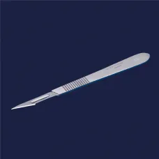 Ручка скальпеля ISOLAB № 1, длина 130 мм, нержавеющая сталь (Артикул 048.50.001)