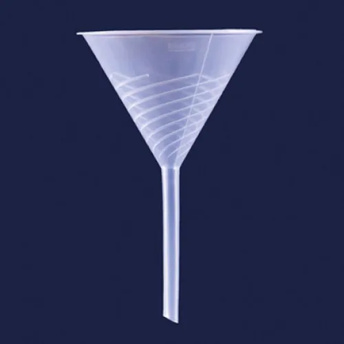 Воронка рифлёная ISOLAB, диаметр 120 мм, PP (Артикул 041.05.120)