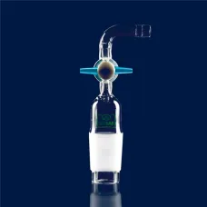 Адаптер для шлангов ISOLAB, угловой, керн NS29/32, кран PTFE, стекло (Артикул 065.25.029)