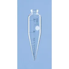 Центрифужная пробирка Brand 100 мл, по ASTM D96, макс. длина 167 мм, цилиндрическая, коническое дно, стекло (Артикул 362338)