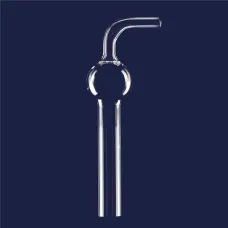 Осушительная трубка ISOLAB, изогнутая, 100 мм, стекло (Артикул 065.60.100)