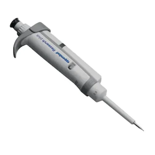 Пипет-дозатор Eppendorf Research Plus, 0,1-2,5 мкл (Артикул 3120000011)